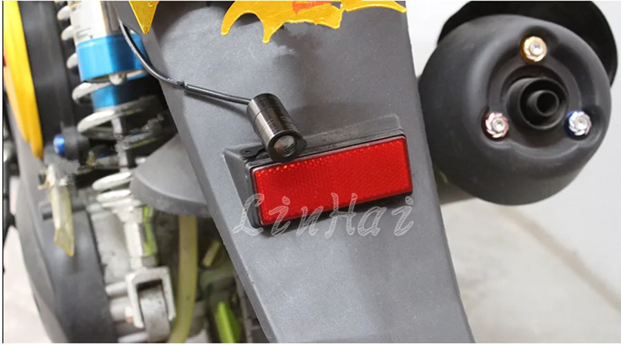 Новый 3D универсальный горячий мотоцикл призрак Райдер череп логотип лазерный