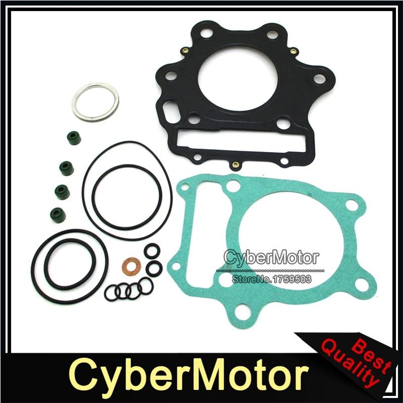 Комплект прокладок головки двигателя для Honda ATV TRX 300EX 1993 2008 300X 2009 TRX250X 1987 1988 1991 1992