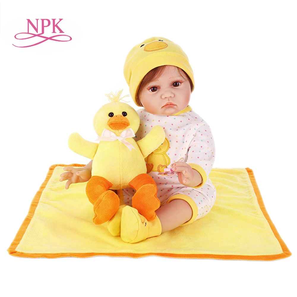 NPK ручной работы Детские аксессуары для кукол 20 22 дюймов Мода Reborn Baby кукла девочка