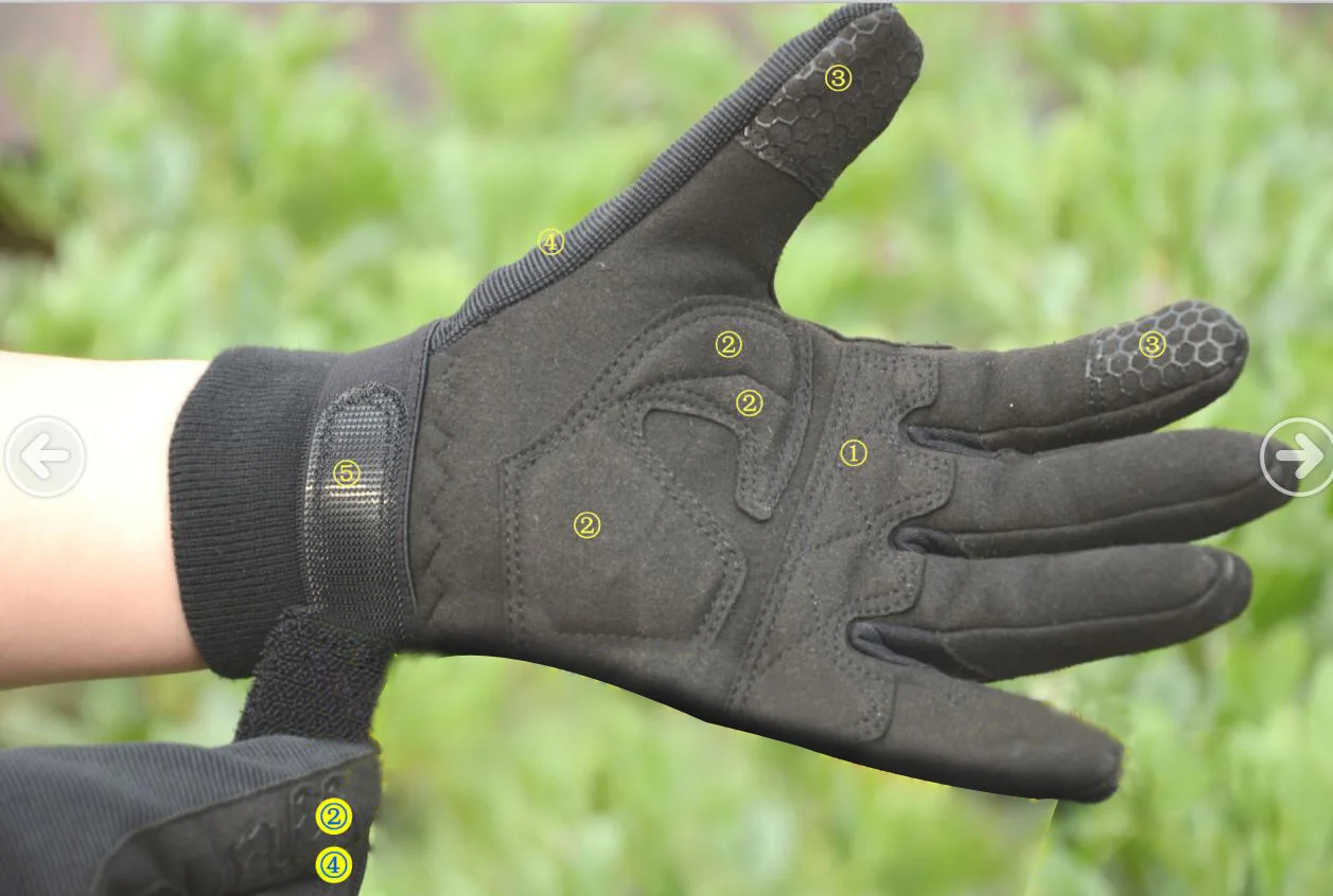Men Winter Tough Outdoor Gloves Windproof Thermal Skiing Snowboard Military Tactical Motocycle Cycling Mittens | Спорт и развлечения