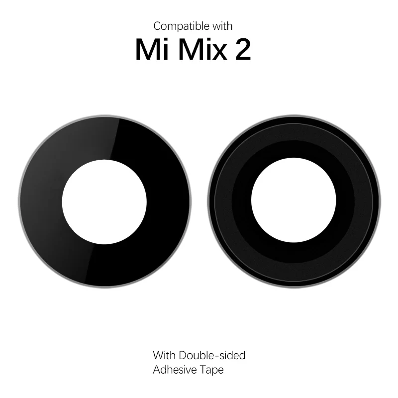 Задняя камера объектив для Xiaomi Mi Mix 2 задняя камера Объективы для Xiaomi Mi Mix 2s запасные части с клейкой лентой - Цвет: Mix 2