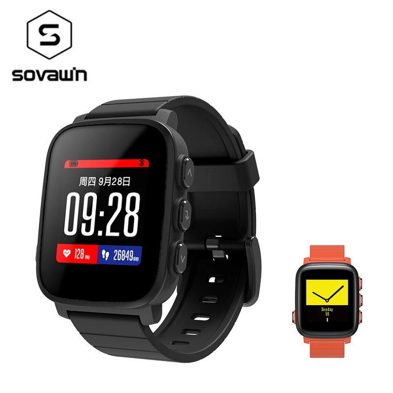 SMA Q2 Smart Watch GPS Sport Bluetooth LCD Android Smartwatch IP67 Waterproof Heart Rate Monitor Smart Bracelet for Android iOS