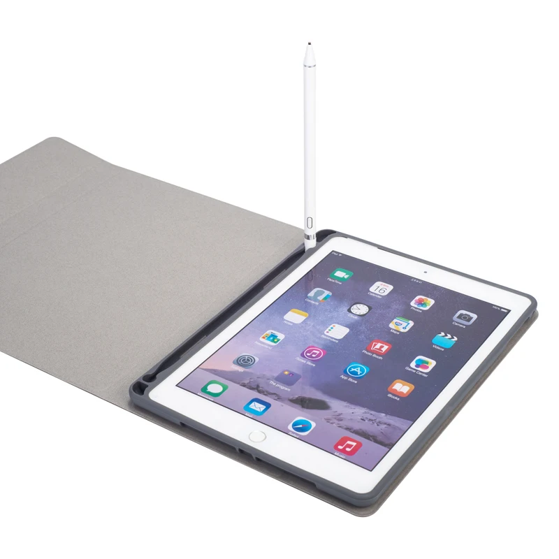 Чехол из пу и тпу с портативной Bluetooth клавиатурой для iPad Air 2 Pro9.7 новинка 9 7 2017 2018