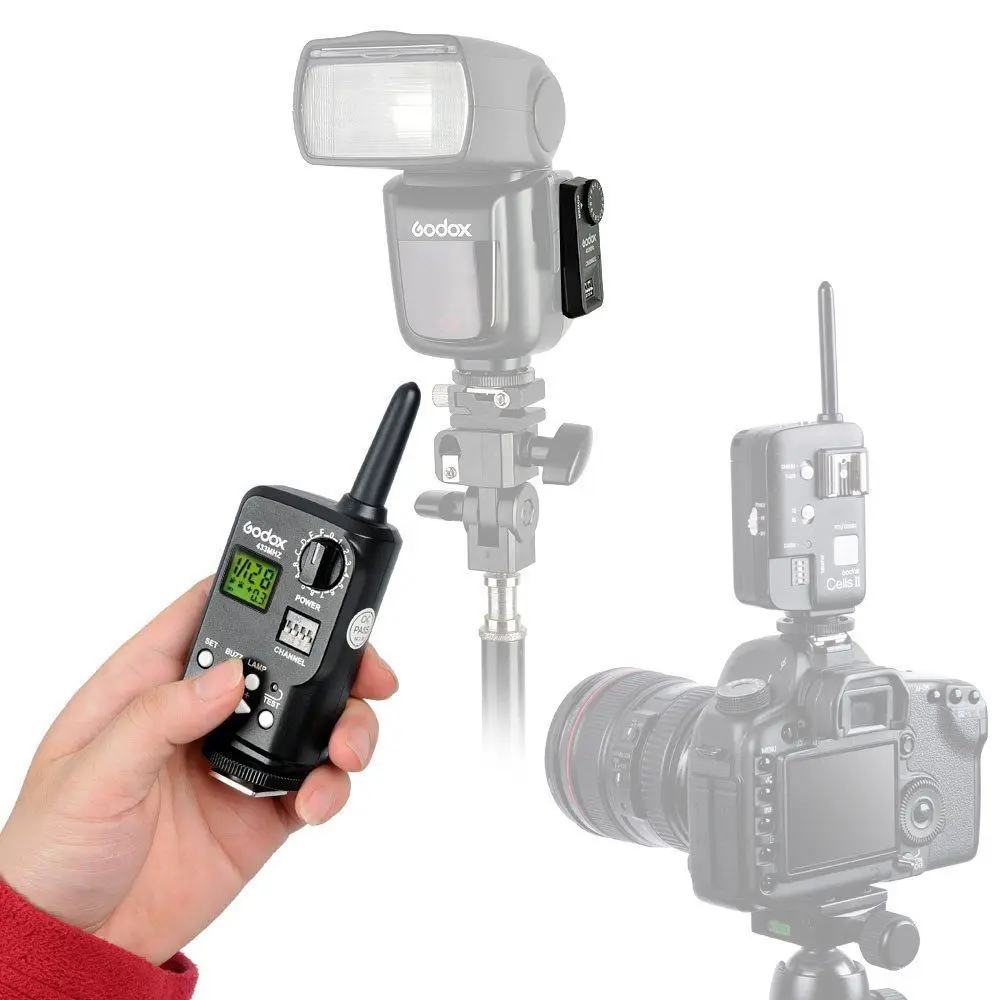 Контроллер вспышки Godox для VING V850 V860 Speedlite (2 приемника) | Электроника