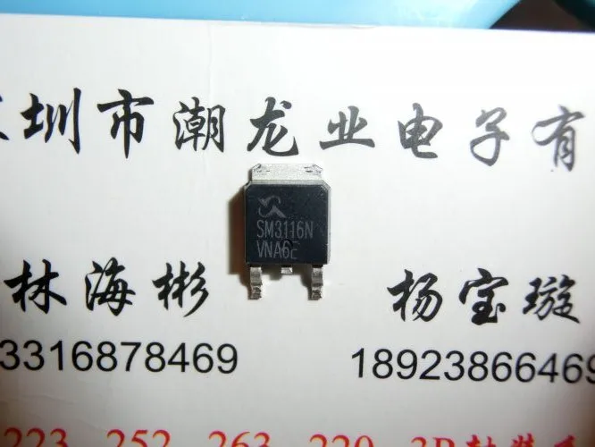 

10Pcs SM3116NAUC-TRG SM3116NAUC SM3116NA TO-252