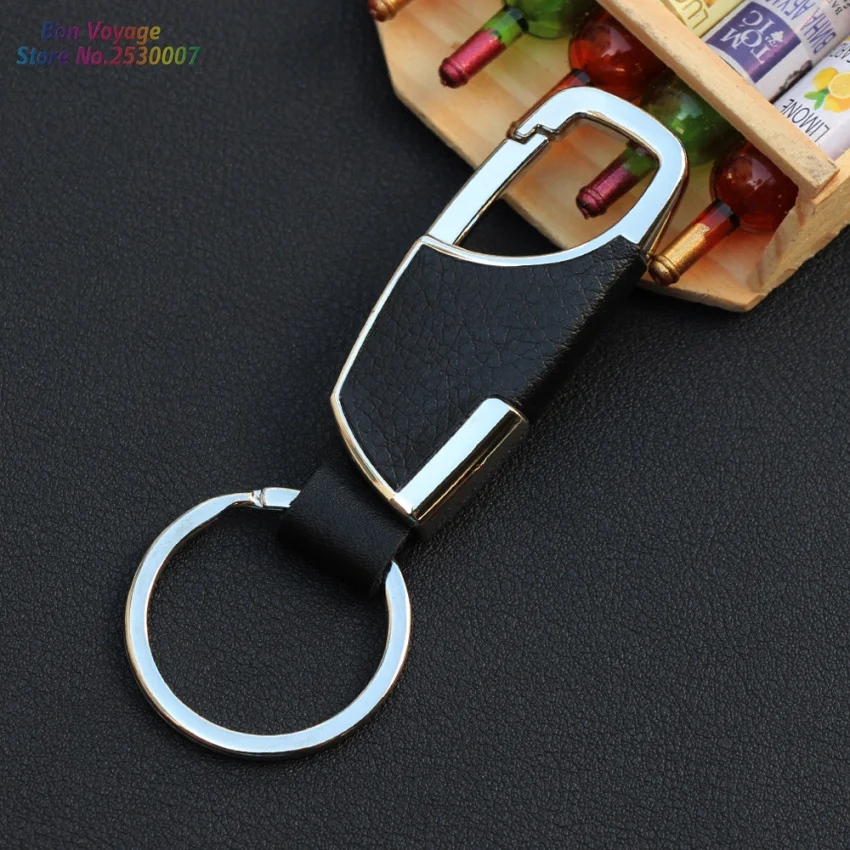 Автомобильный Стайлинг брелок для ключей из воловьей кожи с 100% головками Fiat Panda