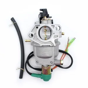 Карбюратор генератора для HONDA GX390 GX340 EC6500 188F 389CC 5 кВт, газовый двигатель, генераторы двигателя, автоматический дроссель
