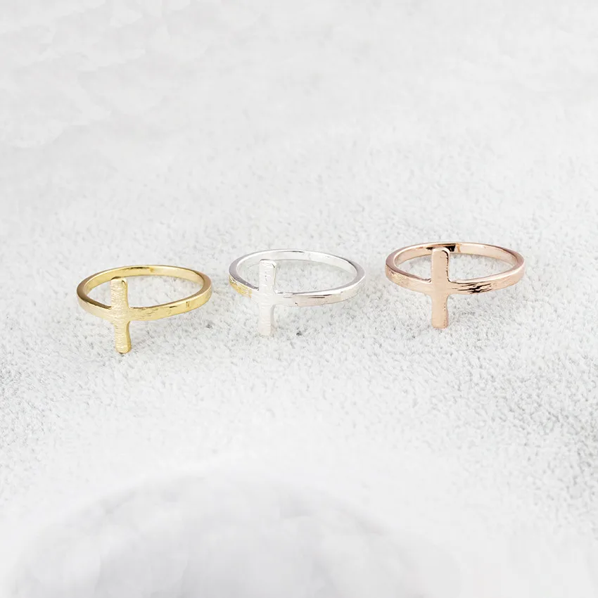 Dianshangkaituozhe классический Религиозные Креста палец кольцо Нержавеющая сталь Jewelry