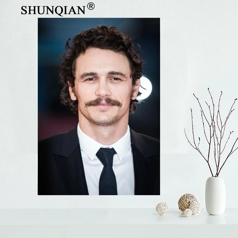 Новое поступление изображение на заказ постер холсте Джеймс Франко тканевый