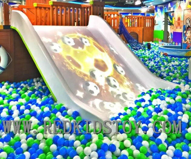 3D Интерактивная проекционная горка для детской игровой площадки игровая