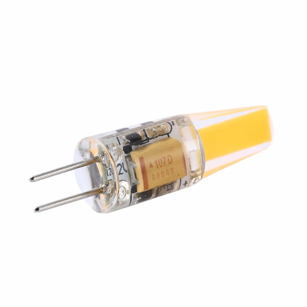 Goodland Mini G4 светодиодный светильник 3 Вт 6 Вт AC/DC 12 В с регулируемой яркостью COB светодиодный G4 лампочка 360 Угол луча заменить галогенные лампы люстры