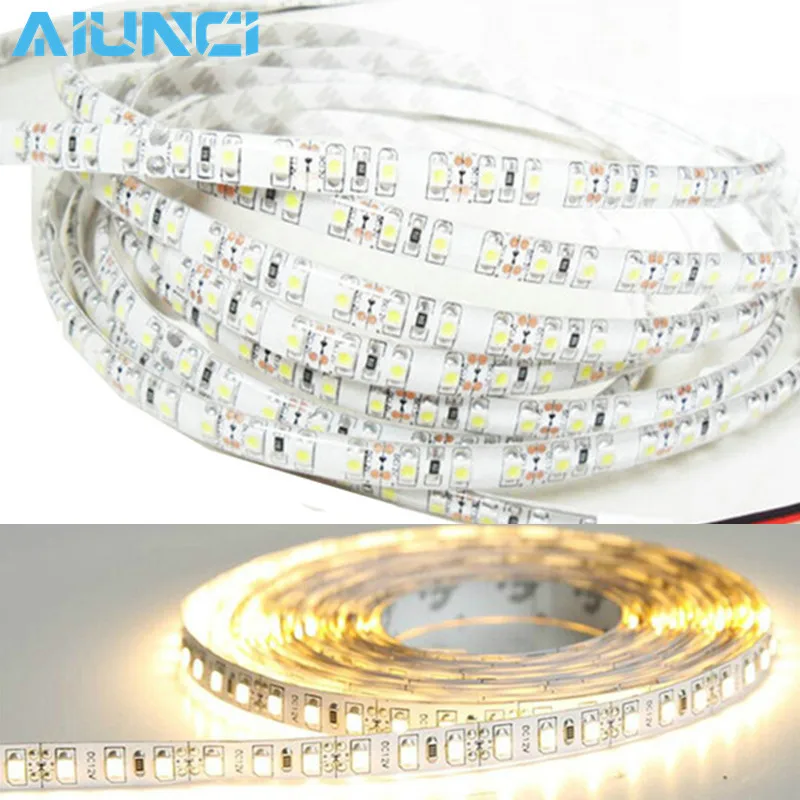 Водонепроницаесветодиодный светодиодная лента IP65 300led s/5M SMD 3528 2835 RGB Светодиодная