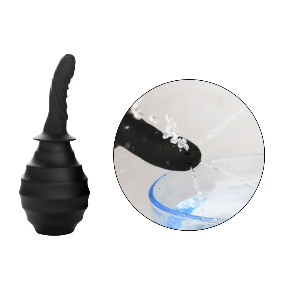 Anus Cleaning Sex Silicone Shower Toilet Spray Ass Cleaner Enema Nozzle Bidet Portable Travel |
