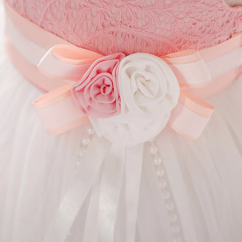 Платье принцессы для маленьких девочек на свадьбу Сетчатое бальное платье с