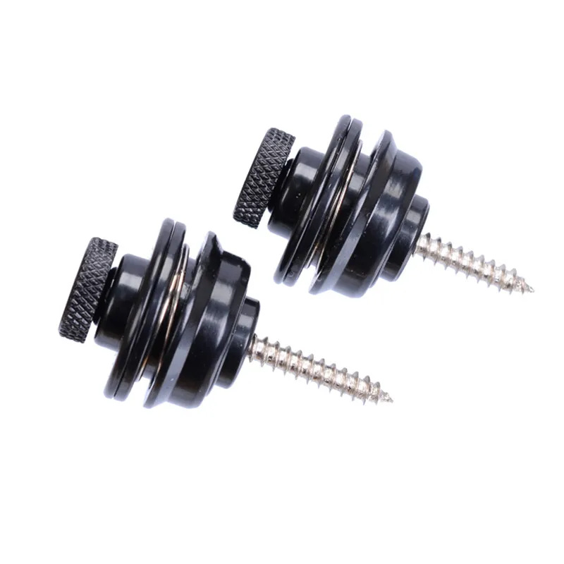 2 шт./лот плоская головка гитарный ремешок замок для электрической гитары Бас