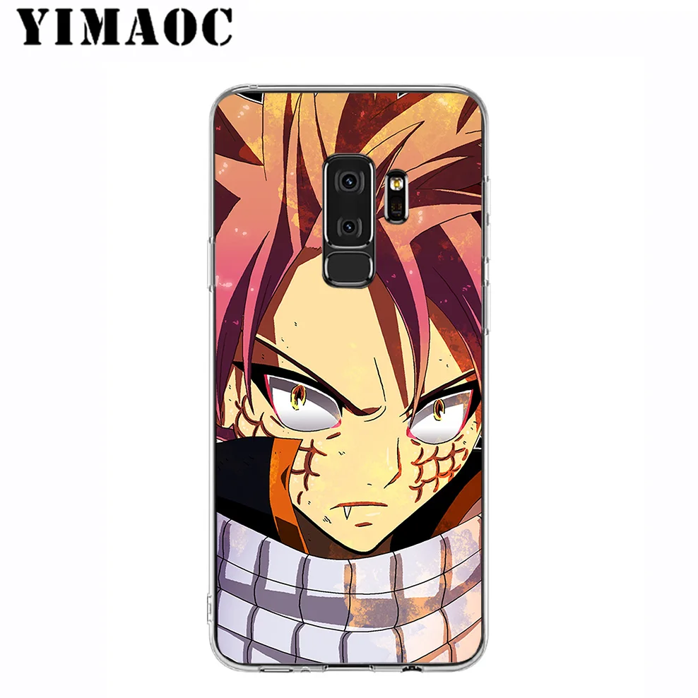 Yimaoc Fairy Tail Аниме Мягкий силиконовый чехол для телефона samsung Galaxy A5 A6 плюс A7 A8 A9 2018 J3 J5