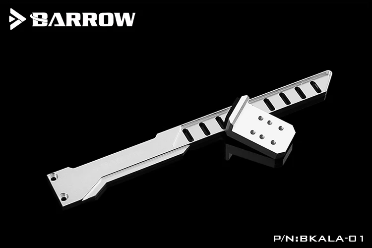 Кронштейн GPU из алюминиевого сплава Barrow для предотвращения деформации видеокарты, поддержка видеокарты BKALA01