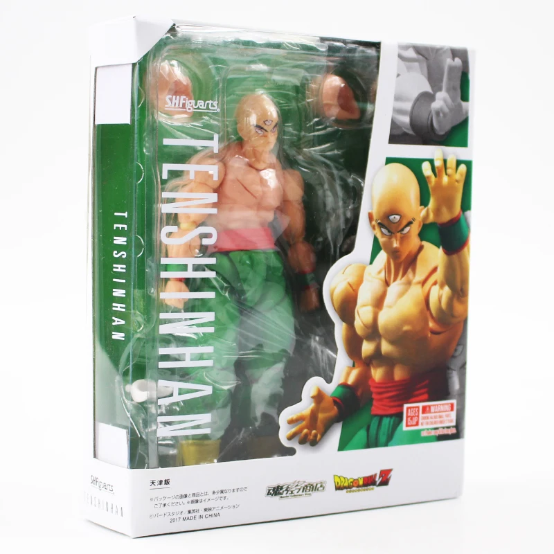 15 см Dragon Ball Z tien shinhan Chiaotzu экшн-фигурка Аниме Драконий жемчуг зет модель игрушки Детский подарок
