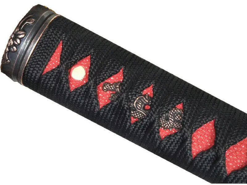 Японский меч катана 26 см с ручкой полностью Tsuka Samurai и Fuchi Kashira | Дом сад