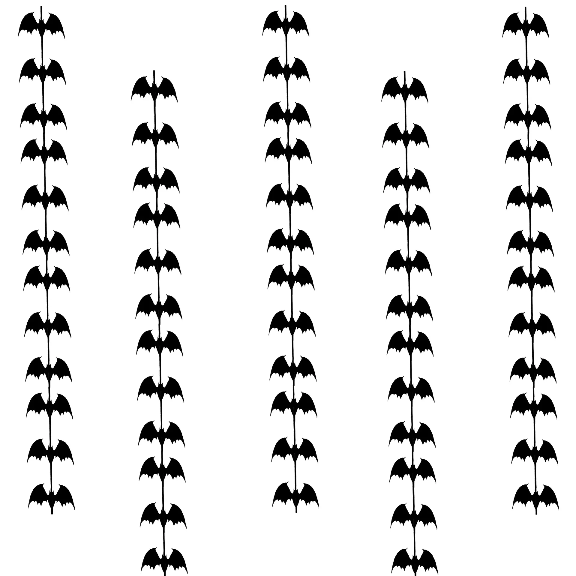 12 шт./гирлянда, ужас, летучая мышь, на Хэллоуин, Нетканая нить, украшение KTV, Бар, торговый центр, для дома, вечерние, на Хэллоуин, украшение