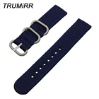 18 мм 20 мм 22 мм 24 мм нейлоновый ремешок для часов Zulu ремешок + инструмент для Breitling мужские и женские часы ремешок из ткани браслет на запястье черный синий