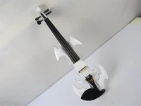 new model white color song brand art streamline 4 string 44 electric violin