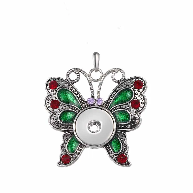 Высококачественное ожерелье с подвеской в виде насекомого бабочки 18 мм|jewelry for