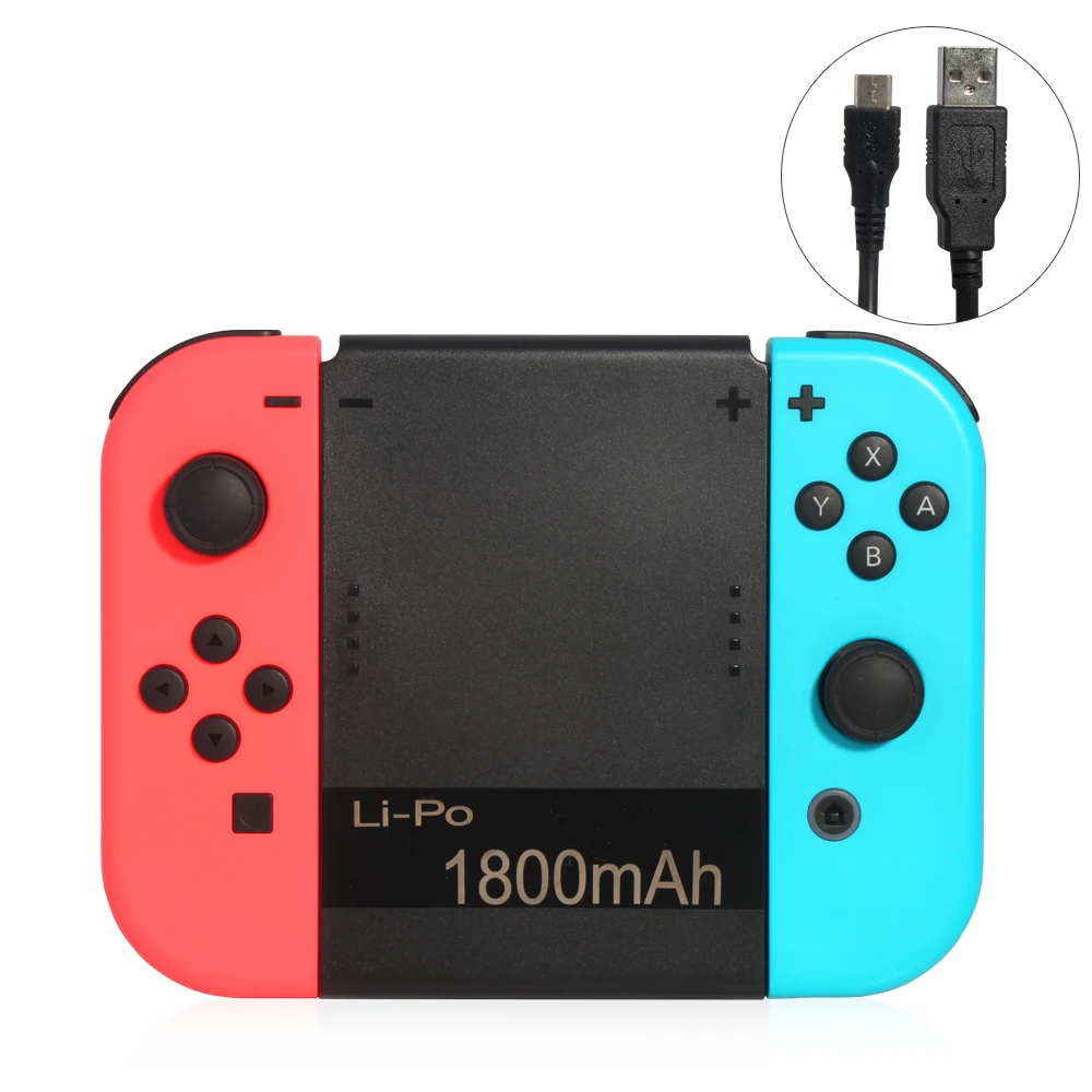 Перезаряжаемая док станция с ручкой держателем типа C для Nintendo Switch N NS Joy con колодки