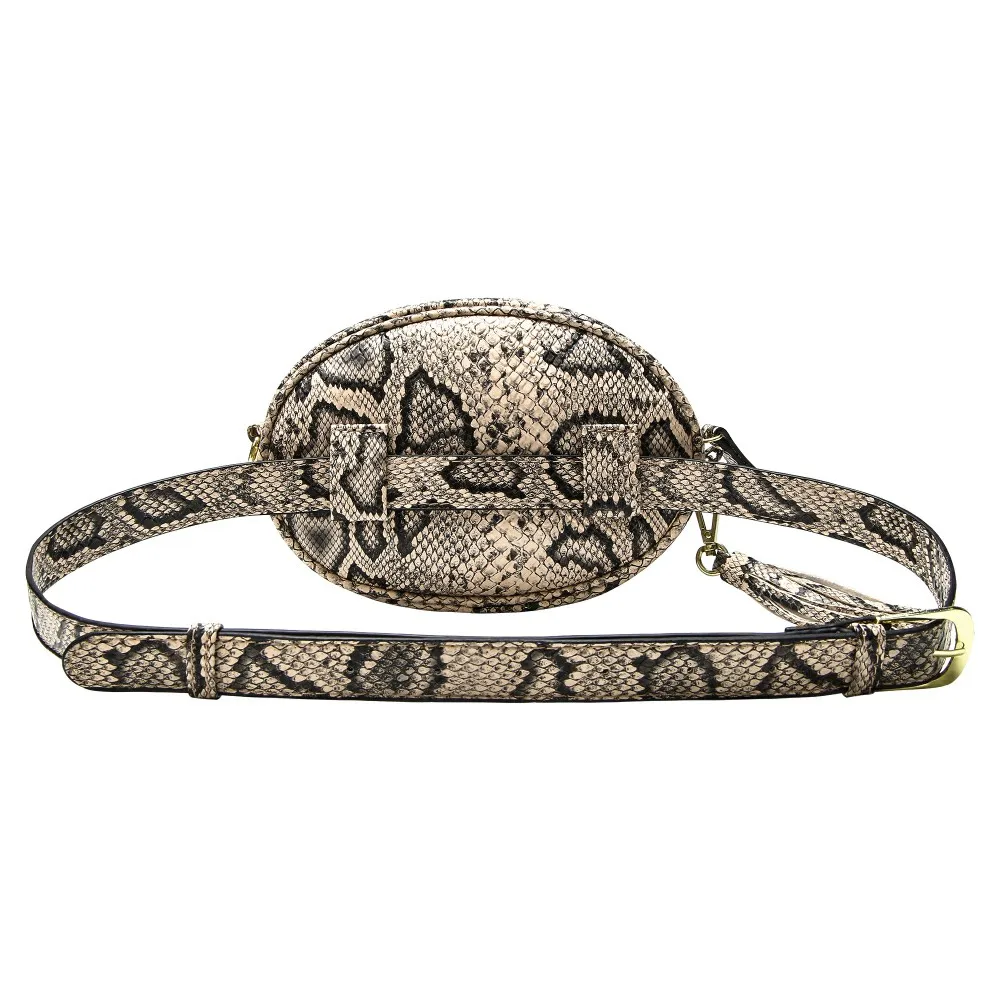 Поясная Сумка Serpentine Женская круглая поясная сумка с кисточками модная Дорожная