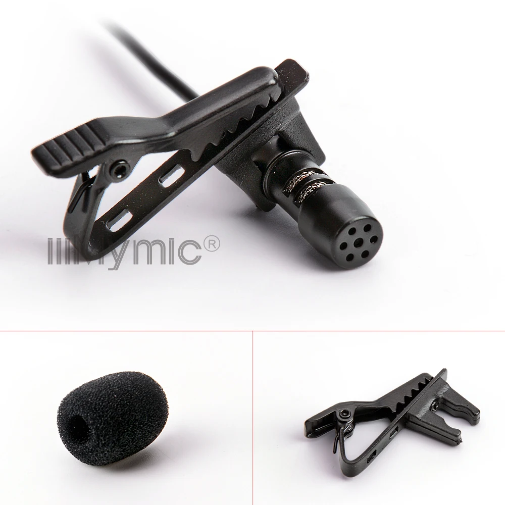 IiiMymic Pro Lavalier клипса для фиксации к одежде кардиоидный емкостный микрофон AKG