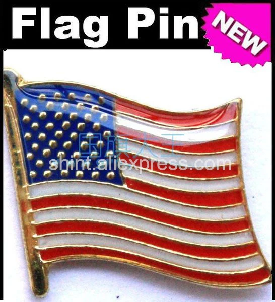 

Lapel Pins United States of America Flag Pins All Over The World Badge Emblem Country State Pins