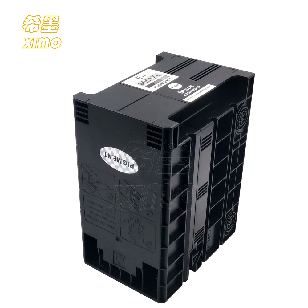 5/4 упаковки T8651 T8651XL пигментный совместимый чернильный картридж для EPSON Staff Pro WF M5191