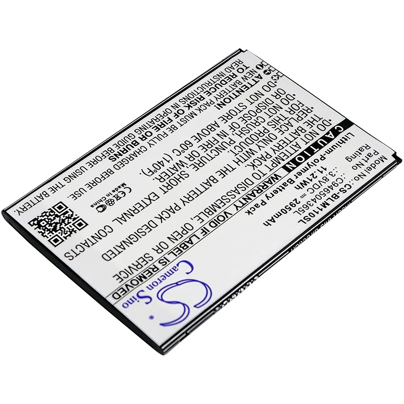 Cameron sino аккумулятор для BLU L0110EE L0110UU Life Max мобильный смартфона литий полимерный 2950