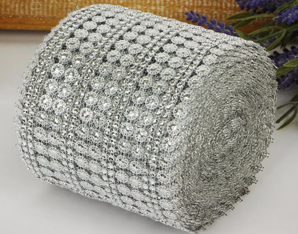 10 ярдов Подсолнух гибкая сетчатая обертка рулон цепочка отделка для шитья Apperal Bag