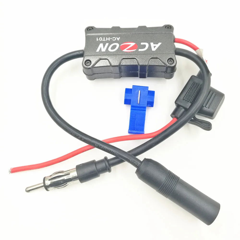 Автомобильный радиоприемник с FM антенной усилитель сигнала для AM и радиостанций