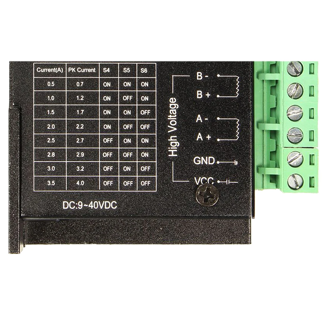 CNC одноосный 4А TB6600 2/4 фазный гибридный шаговый двигатель драйверы контроллер