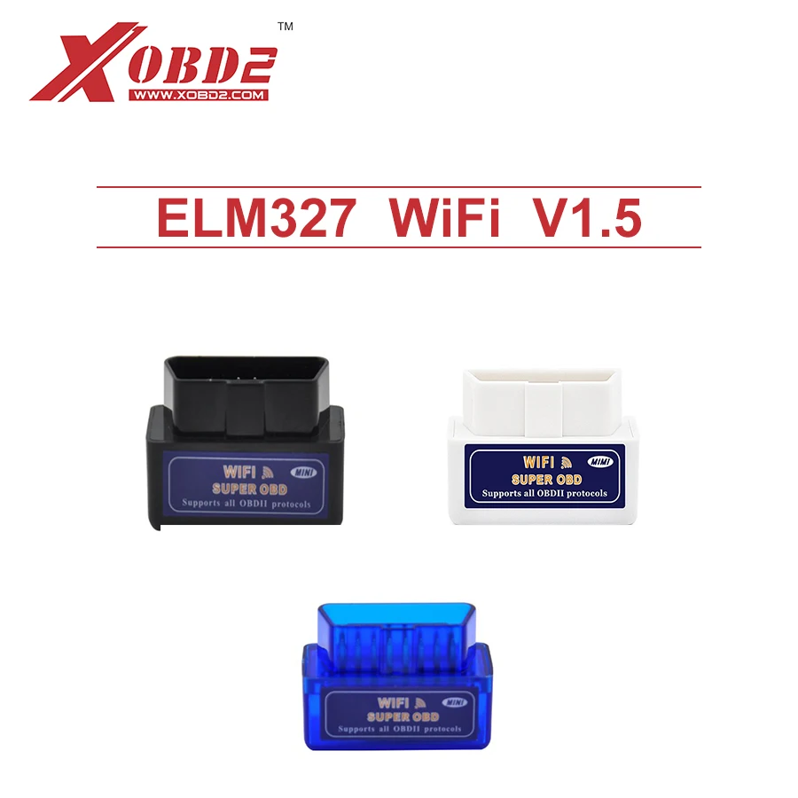 A + качественный мини ELM327 WIFI OBD2 EOBD диагностический инструмент Поддержка Android и