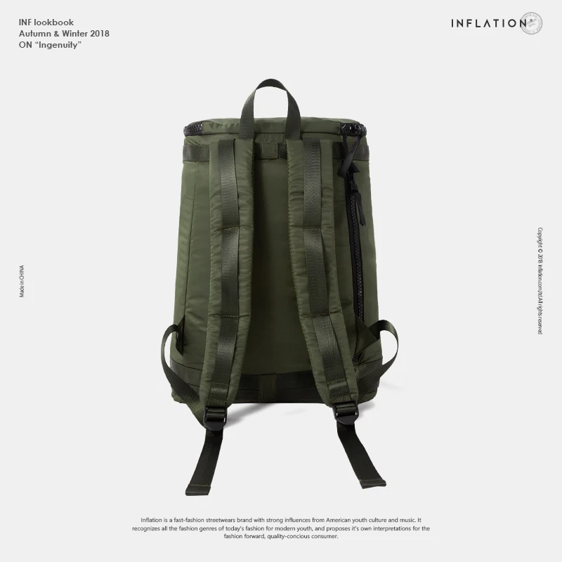2018 F/W Новые Модные цилиндрические рюкзаки школьная сумка рюкзак специальный