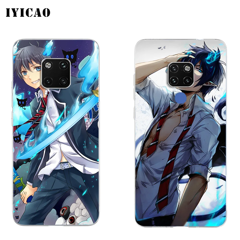 IYICAO Ao no Exorcist Okumura Rin Мягкий силиконовый чехол для телефона Huawei Mate 10 20 Lite Pro Nova 2 2i 3 3i 4