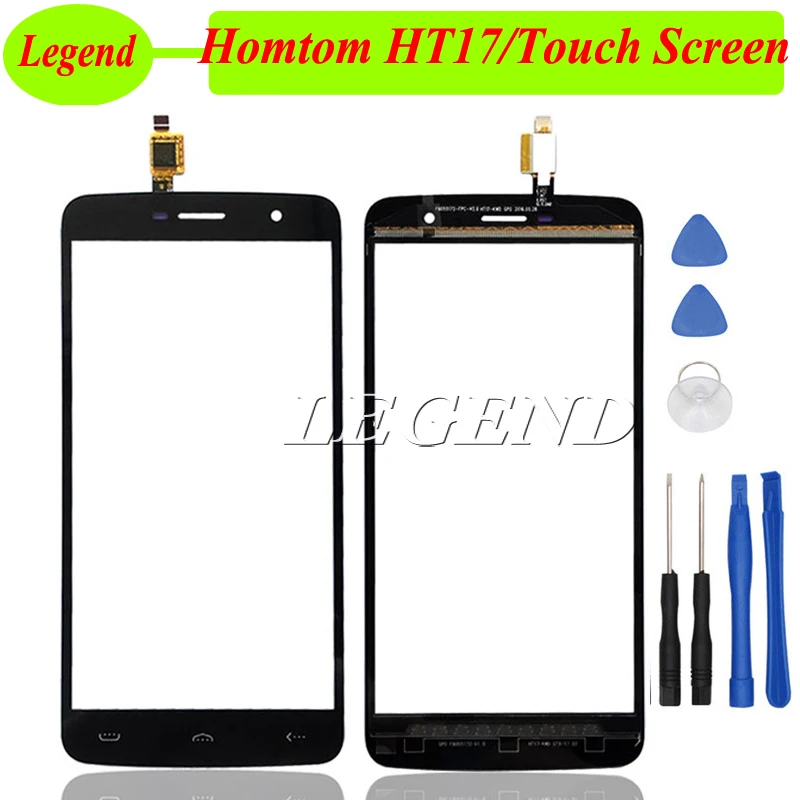 Homtom HT17 сенсорный экран цифровой датчик запасные части сенсорная панель +