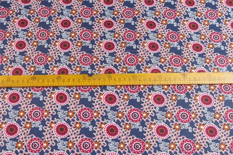 2 шт. 50x150 см/метр, Классическая хлопковая ткань с цветочным принтом, лоскутные материалы для шитья, материал для квилтинга, детские кроватки, ткань для кукол