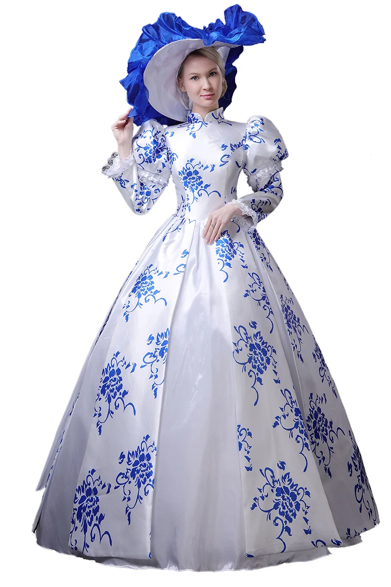 

One Piece Dress Gothic Lolita Classic/Traditional Lolita Vintage Inspired Victorian Rococo Medieval Cosplay Lolita Dress