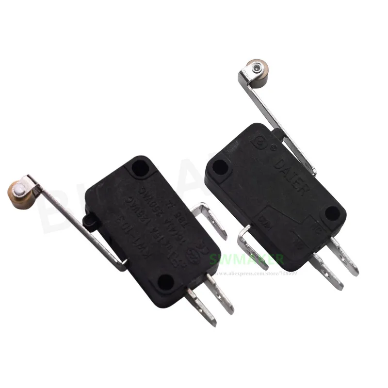 1pcs KW1-103-7 Microswitch Travel switch With roll ball handle Limit | Компьютеры и офис