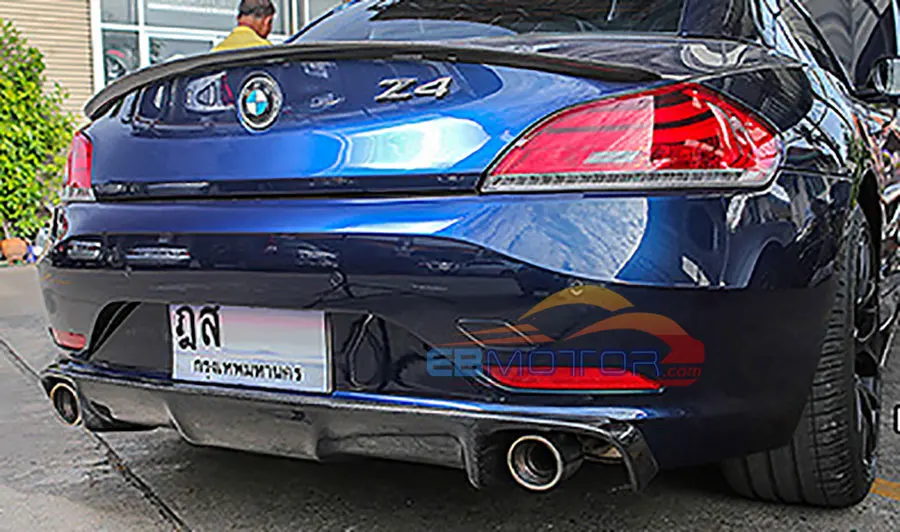 Окрашенный 3D Стиль FRP задний диффузор для BMW Z4 E89 2009 2013 нормальная модель