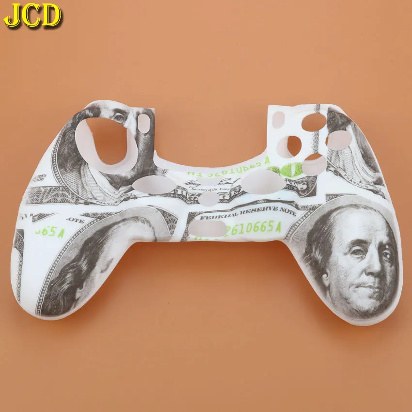 JCD 1 шт. цветной Противоскользящий силиконовый резиновый чехол для PS4 Dualshock 4 Pro Slim
