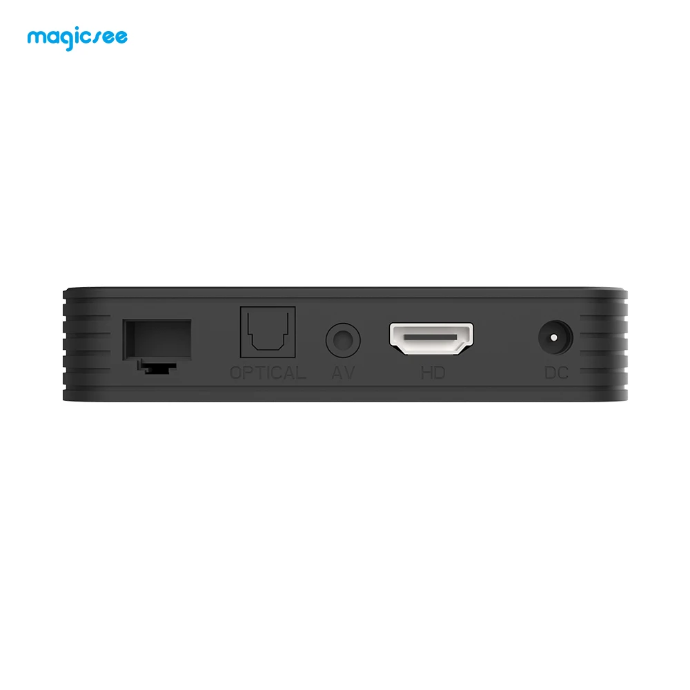 ТВ приставка MAGICSEE N5 Max Android 9 0 телевизионная коробка с Bluetooth 4G DDR4 32G/64G EMMC 2 4 ГГц 5