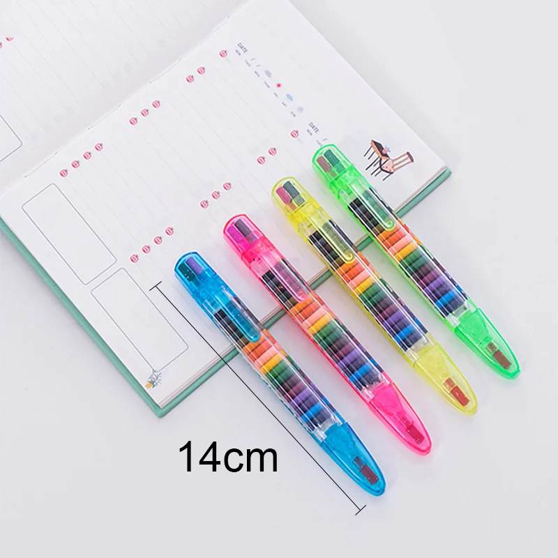 Детские игрушки для рисования 20 цветной восковой карандаш ранняя