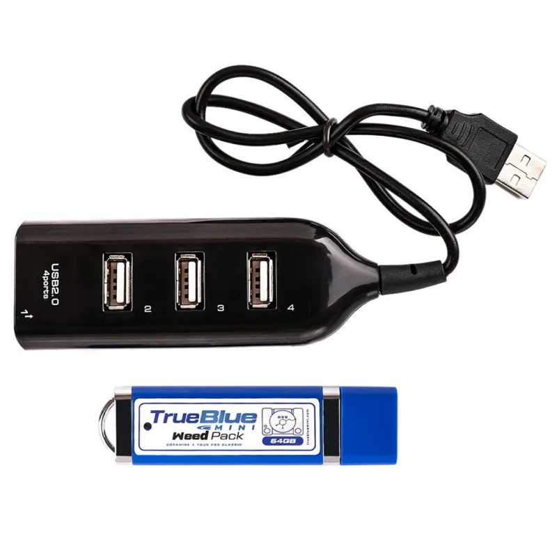 2 игрока игры 64GB True Blue Mini-Weed Pack 101 для PlayStation классические и аксессуары |