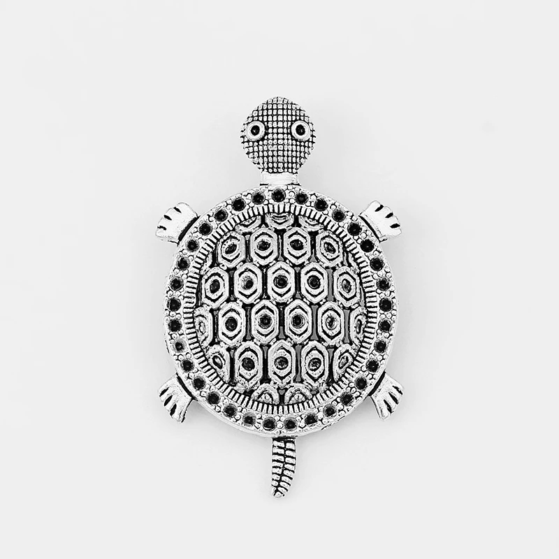 3 шт. подвеска в виде черепашек 52 х32 мм|pendant diy|silver turtle pendantdiy pendant |