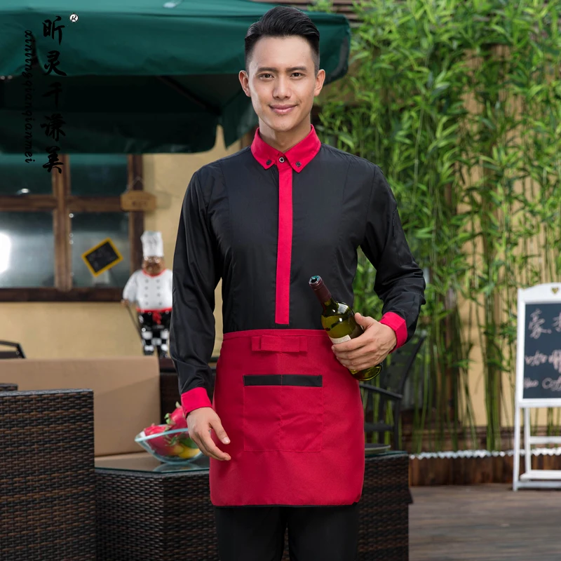 Новое поступление униформа для отеля женская одежда на осень и зиму официанта